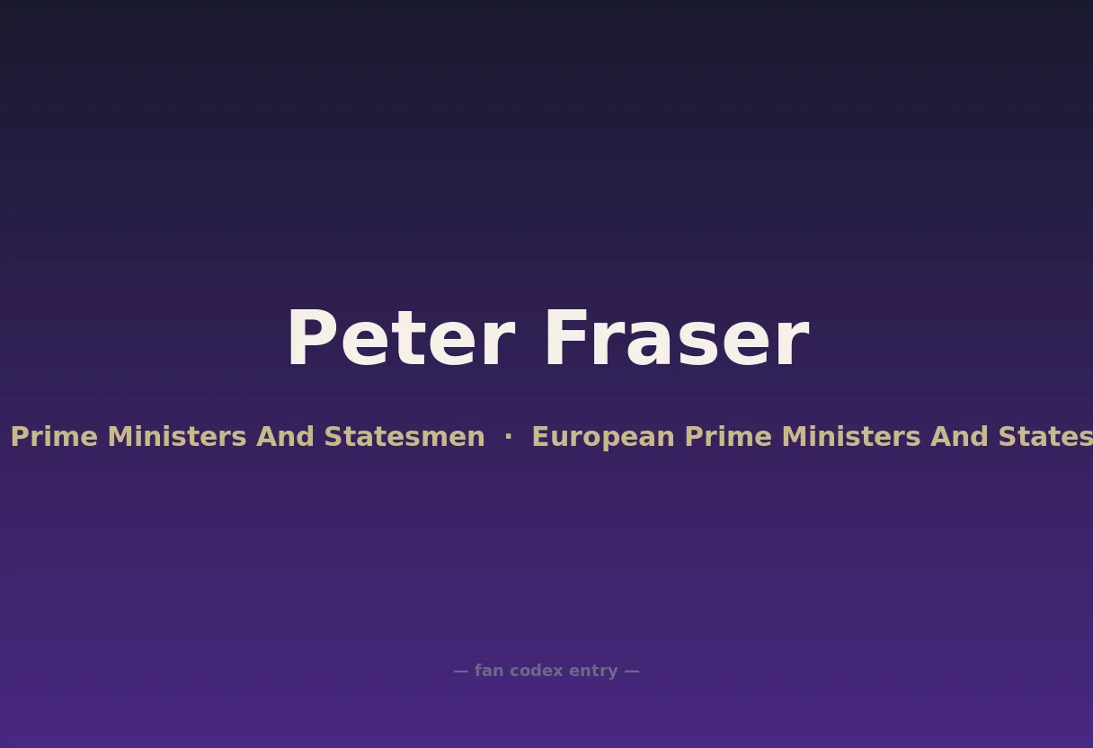 Peter Fraser