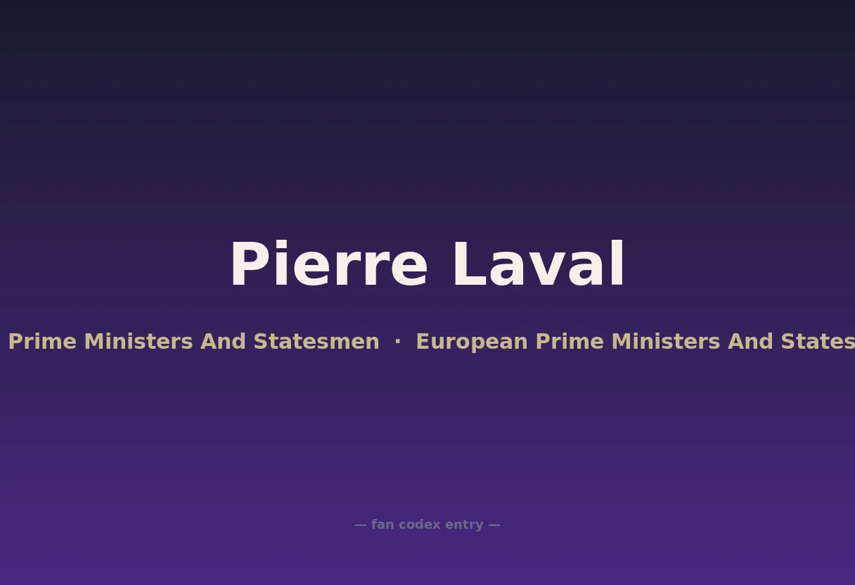 Pierre Laval