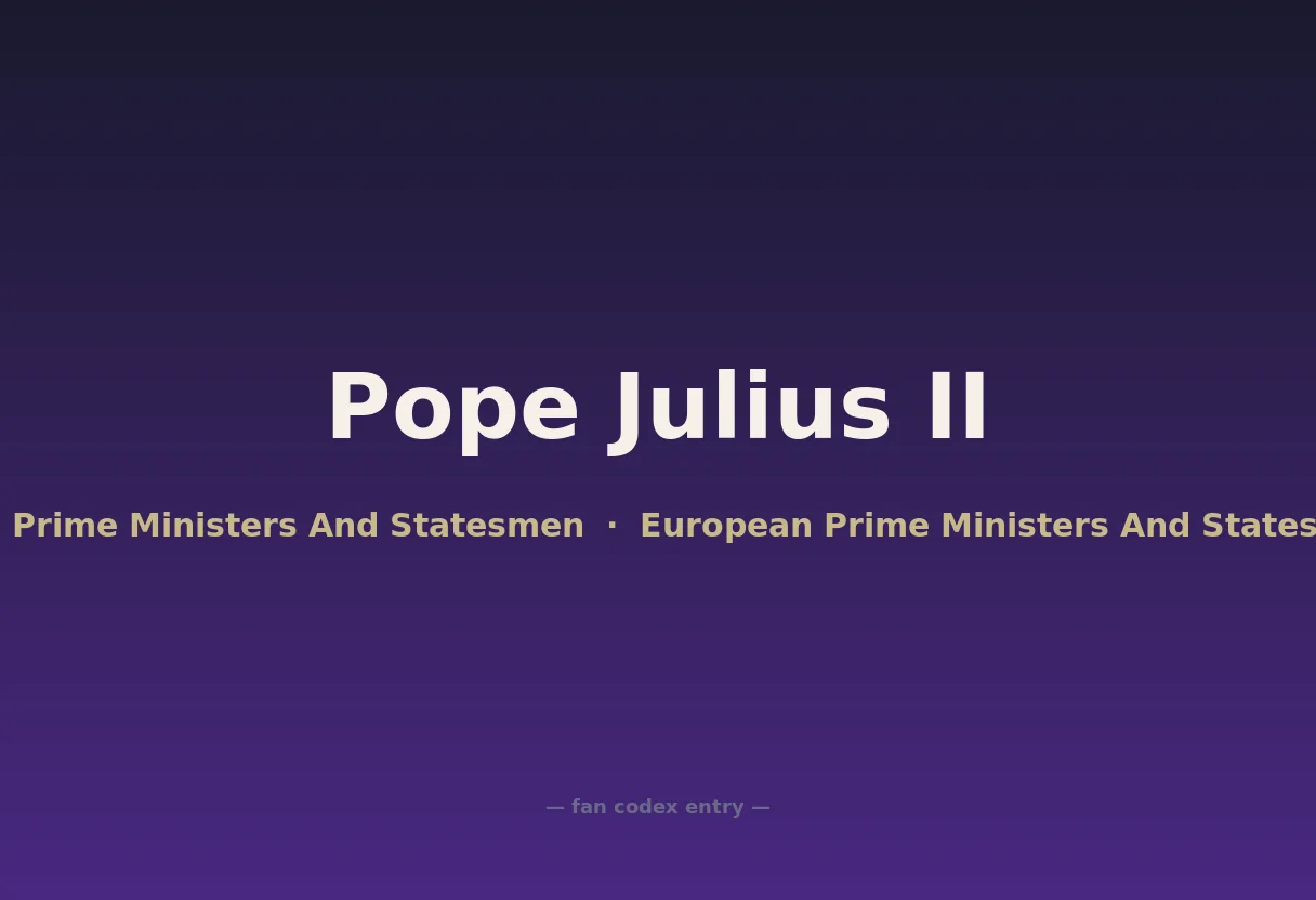 Pope Julius II